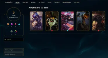 CONTA PLATINA 3 (FULL SMURF)