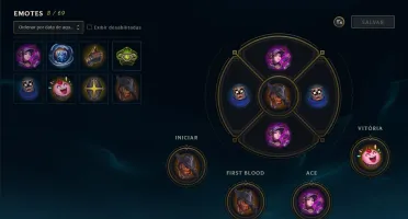 CONTA PLATINA 3 (FULL SMURF)