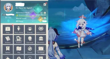 Genshin Impact AR 55 Xiao - Lança de Jade - Ganyu mais 7* 5