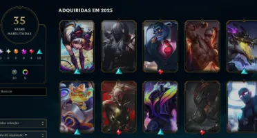 (League Of Legends) Conta Mestre