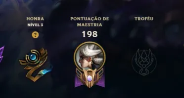 (League Of Legends) Conta Mestre
