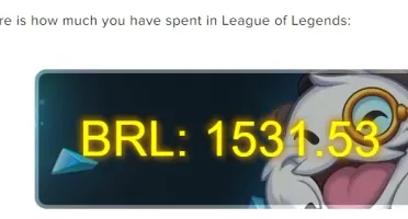 Conta lol desde 2015, 4 skins vitoriosas
