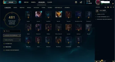 Conta lol Solo/Duo Gold IV 5v5 Gold V