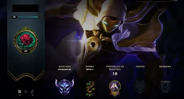 Conta League of Legends Diamond 3