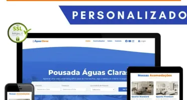 Site Para Hotel, Pousadas Com Sistema De Reservas