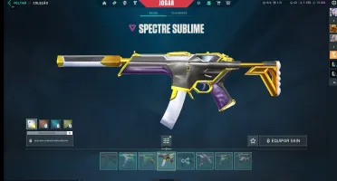 conta valorant level 610
