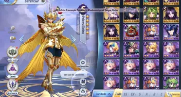 Saint seiya Awakening com mais de 3100 Gemas Avançadas