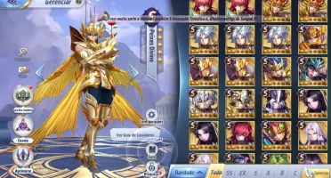 Saint seiya Awakening com mais de 3100 Gemas Avançadas