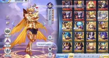 Saint seiya Awakening com mais de 3100 Gemas Avançadas