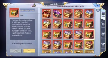 Saint seiya Awakening com mais de 3100 Gemas Avançadas