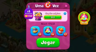 Conta Gardenscapes level 17.5+
