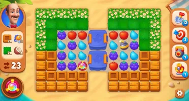 Conta Gardenscapes level 17.5+