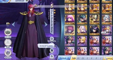 SAINT SEIYA AWAKENING - COM GEMAS AVANÇADAS E LIVROS
