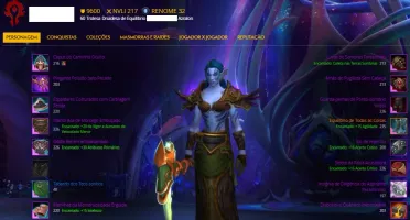 VENDO CONTA WOW-BLIZZARD DRUID BALANCE 217LVL