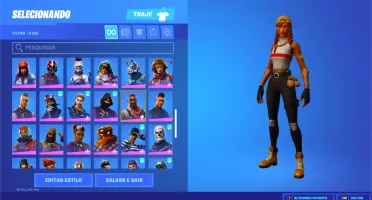 Conta fortnite ikonik, passe temp3 cap1, pack ultima risada