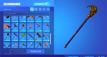 Conta fortnite ikonik, passe temp3 cap1, pack ultima risada