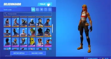 Conta fortnite ikonik, passe temp3 cap1, pack ultima risada