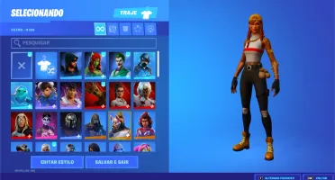 Conta fortnite ikonik, passe temp3 cap1, pack ultima risada