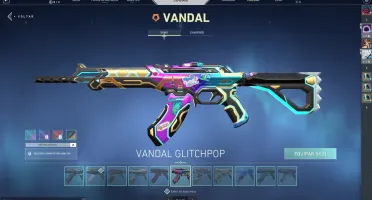 conta valorant imortal com 1881,50 em skins