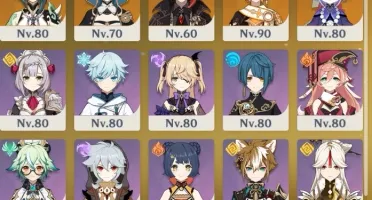 AR 56 / Hu Tao - Itto - Zhongli - Ayaka (C1) - Xiao