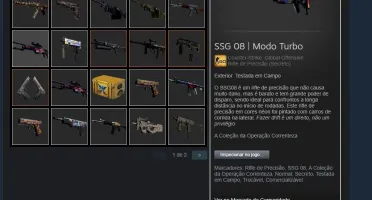 Conta CSGO com mais de R$ 550 em Skins (mercado bloqueado)