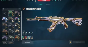 Conta platina 1 com várias skins