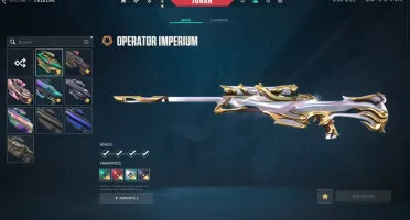Conta platina 1 com várias skins