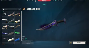 Conta platina 1 com várias skins