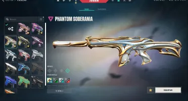 Conta platina 1 com várias skins