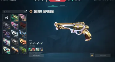 Conta platina 1 com várias skins