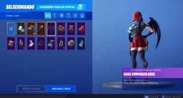 CONTA FORTNITE COM V-BUCK PRA NOVO PASSE E SKINS S5