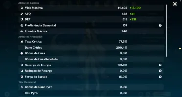 Genshin Impact Ar55 Columbina+Arma, Zibai+Arma, Ineffa+Arma