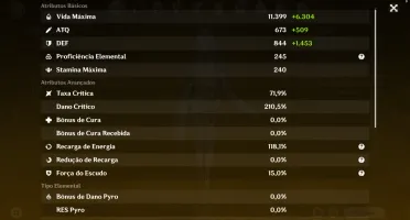 Genshin Impact Ar55 Columbina+Arma, Zibai+Arma, Ineffa+Arma