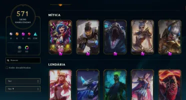 Contas Valorant E League Of Legends