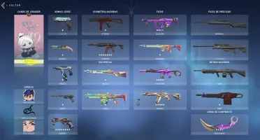 CONTA VALORANT DIAMANTE COM SKINS