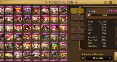 Conta summoners war 4 LD Ultra late game