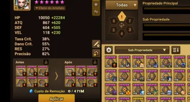 Conta summoners war 4 LD Ultra late game