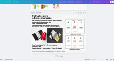 Cardápio Hamburgueria Editável Canva