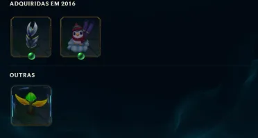 [SMURF&SKIN] Conta League of Legends 18 skins - Level 30