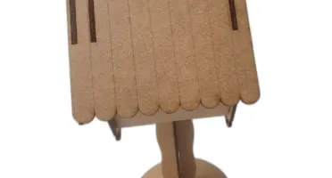 Casa de pássaro MDF, 12x13