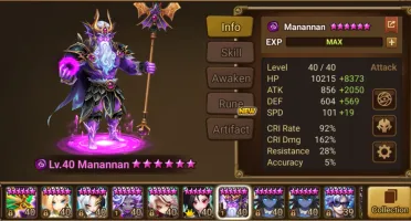 Summoners War - Varios LDs na acc