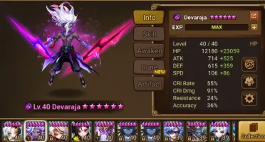 Summoners War - Varios LDs na acc