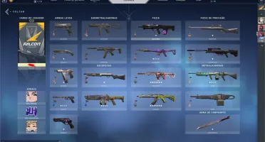 Conta Valorant - Platina 1 Com skins e passe completo