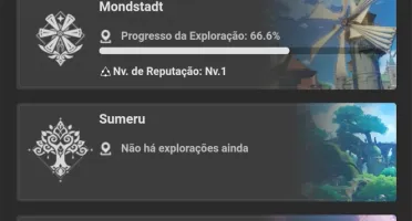 Conta Genshi impacto Ganyu+Zhongli+Outros.
