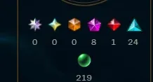 Vendo conta de lol esmeralda 3 com 375 skins