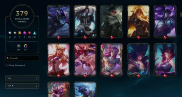 Conta Riot Games - Todos personagens do LoL