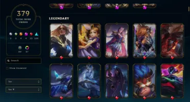 Conta Riot Games - Todos personagens do LoL