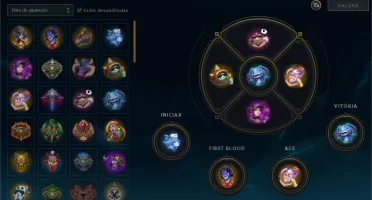 Conta LoL Ouro III 110 Champs + 46 Skins