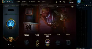 Conta antiga da season 1 com 7 skins vitoriosas 225 skins