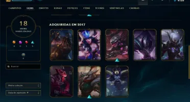 Conta Unranked (Ex Prata)- League Of Legends